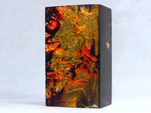 Stabilized Maple Burl Wood Mod Block